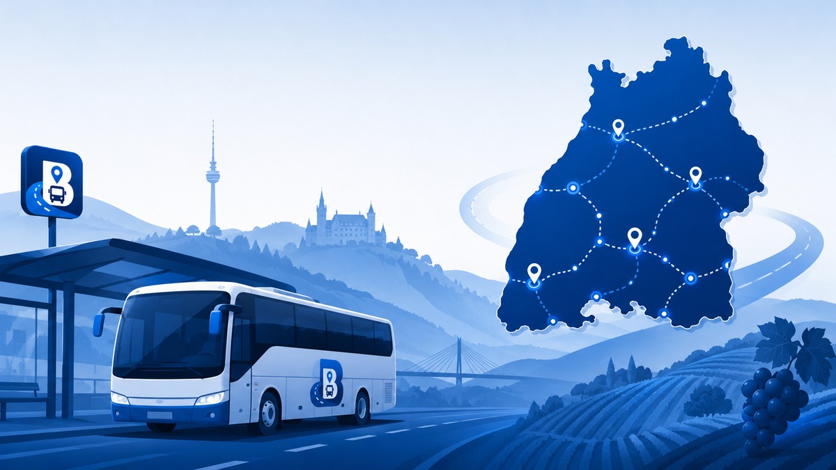 Busbahnhof in Baden-Württemberg