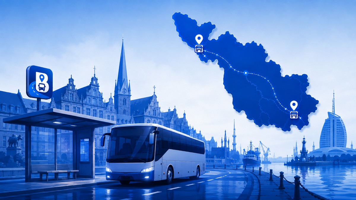Busbahnhof in Bremen