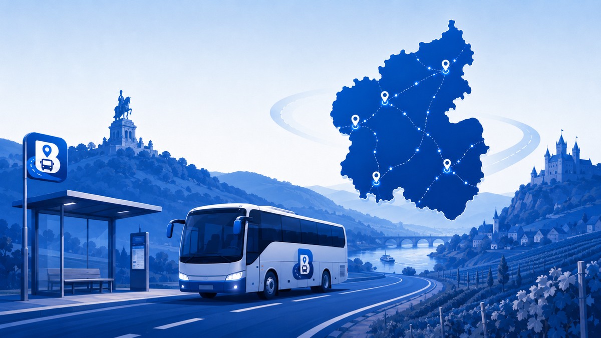 Busbahnhof in Rheinland-Pfalz