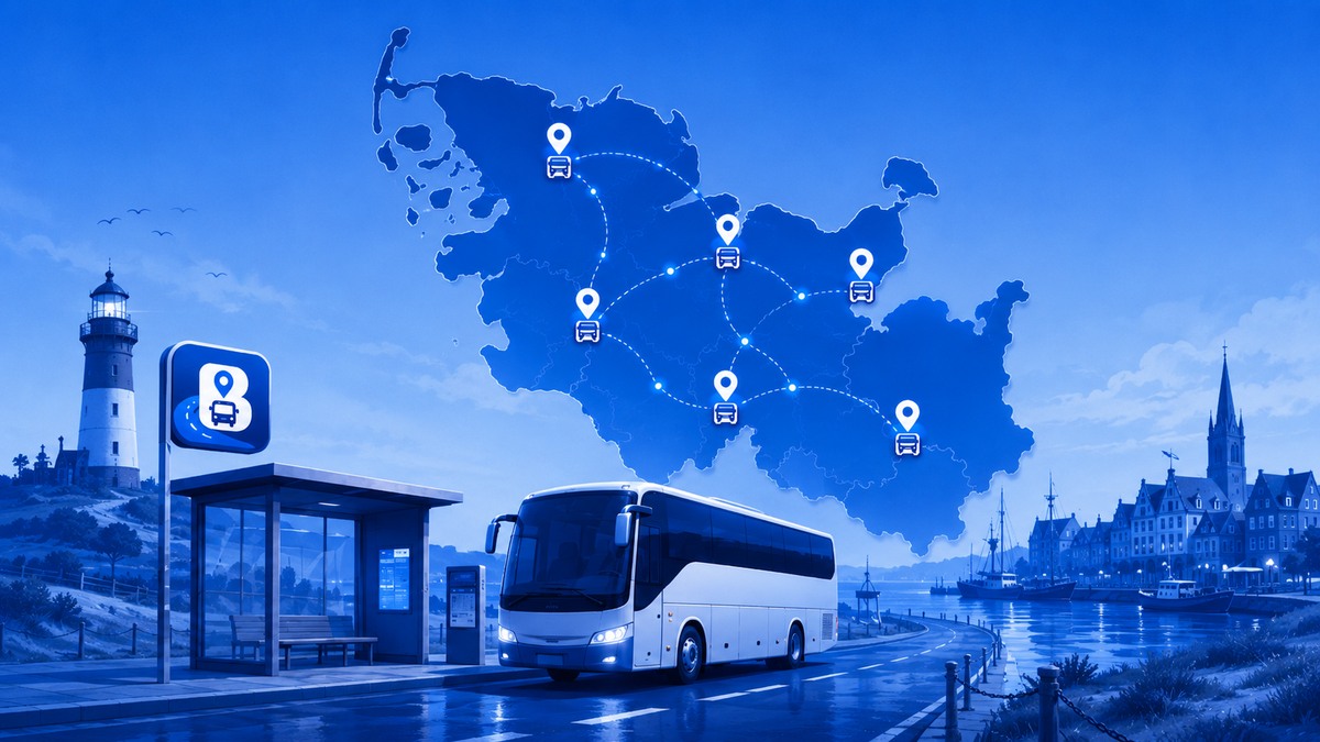 Busbahnhof in Schleswig-Holstein